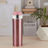 Stainless Steel Vacuum Insulated double wall Water Bottle for Home, Office, Travel and Sports, Leak - proof Lid for Hot and Cold liquids - 500ml (8426-2-E)