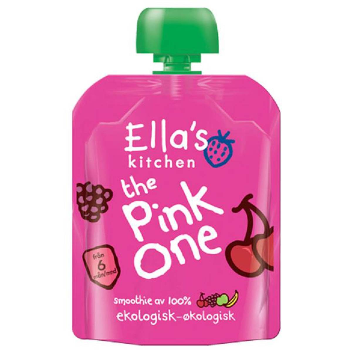 Ellas Kitchen Baby Food Pouch, The Pink One - 90g