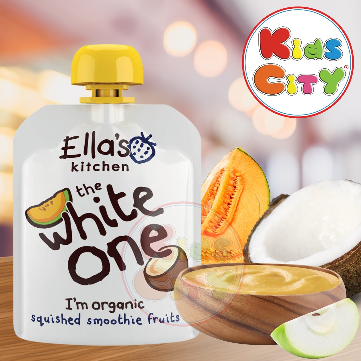 Ellas Kitchen Baby Food Pouch, The White One - 90g