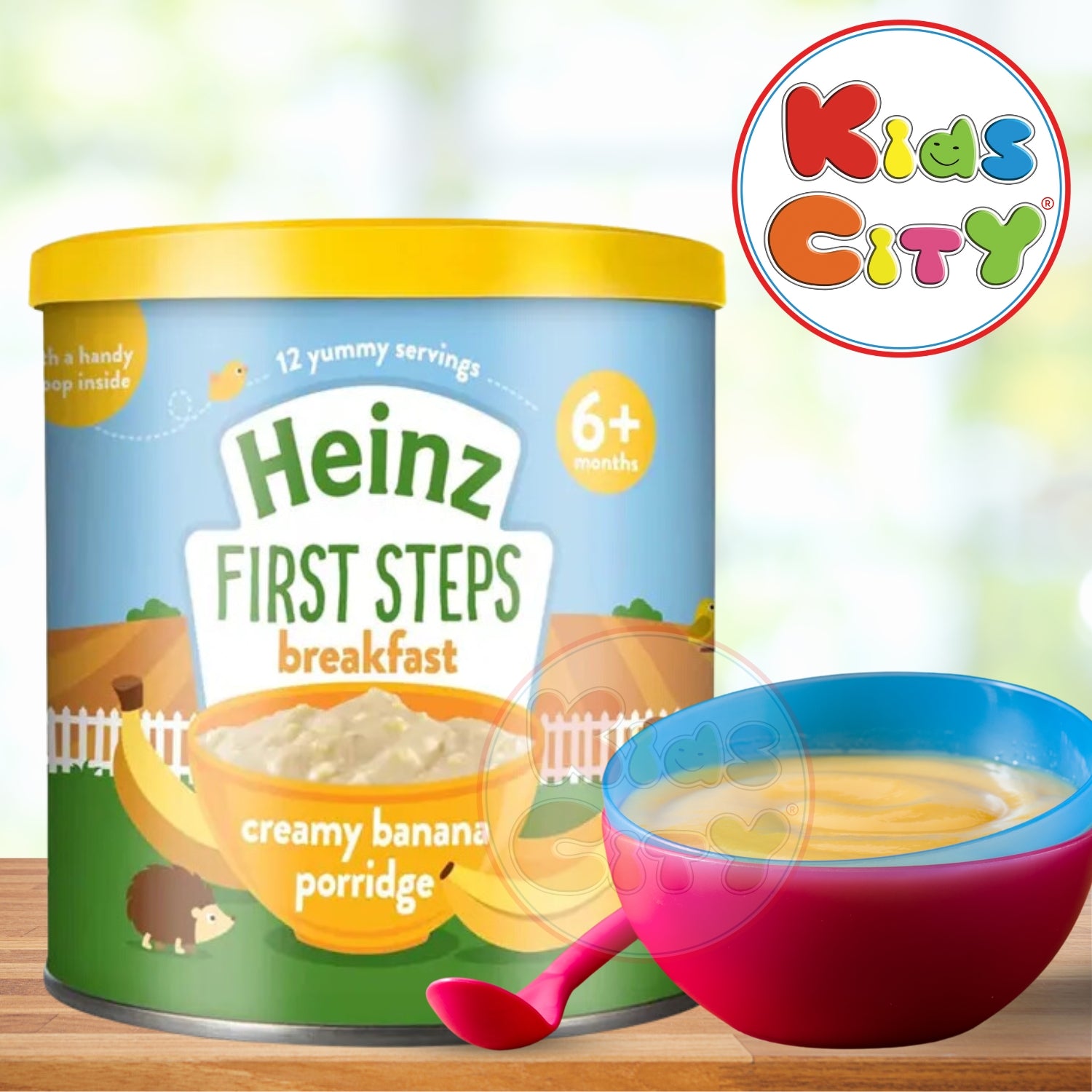 Heinz Baby Cereal, Creamy Banana Porridge (6m+) - 220g