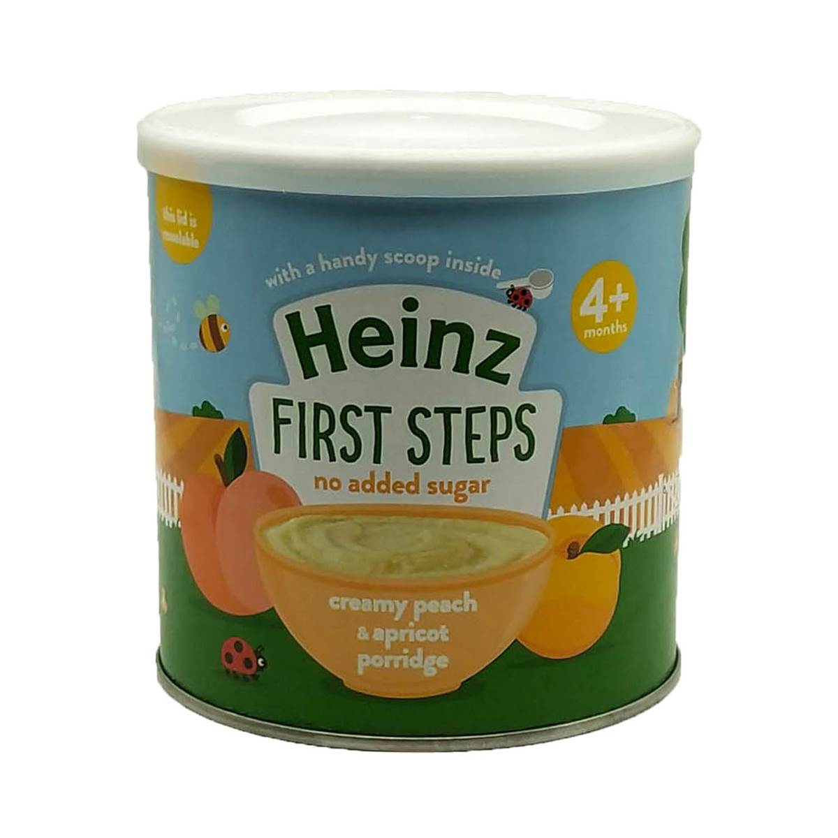 Heinz First Steps Creamy Peach & Apricot Porridge - 240g