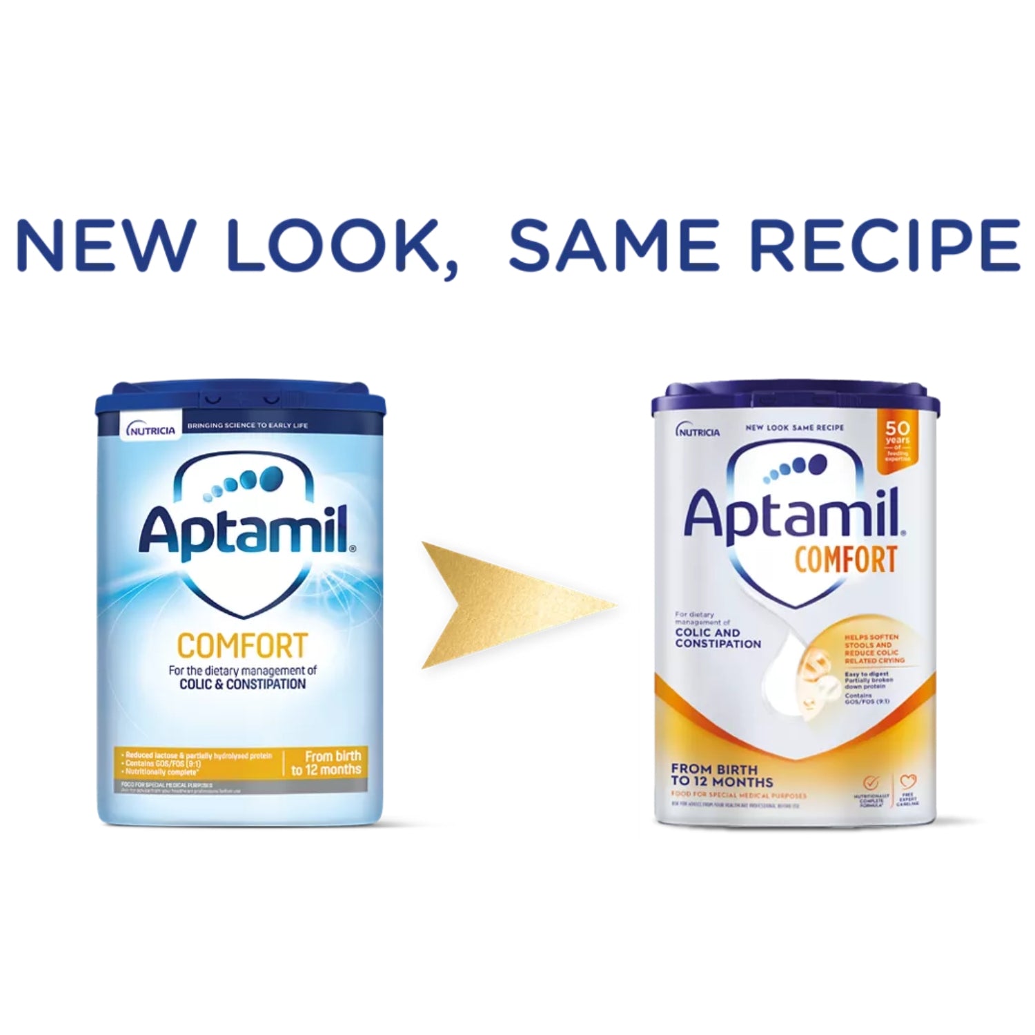 Aptamil Comfort Milk Formula (0-12m) - 800g