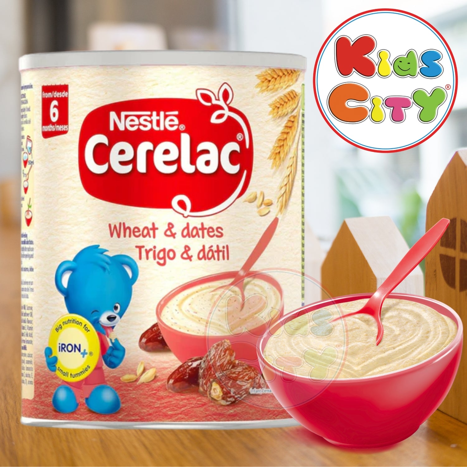 Nestle Cerelac Wheat & Dates - 400g (Spain)