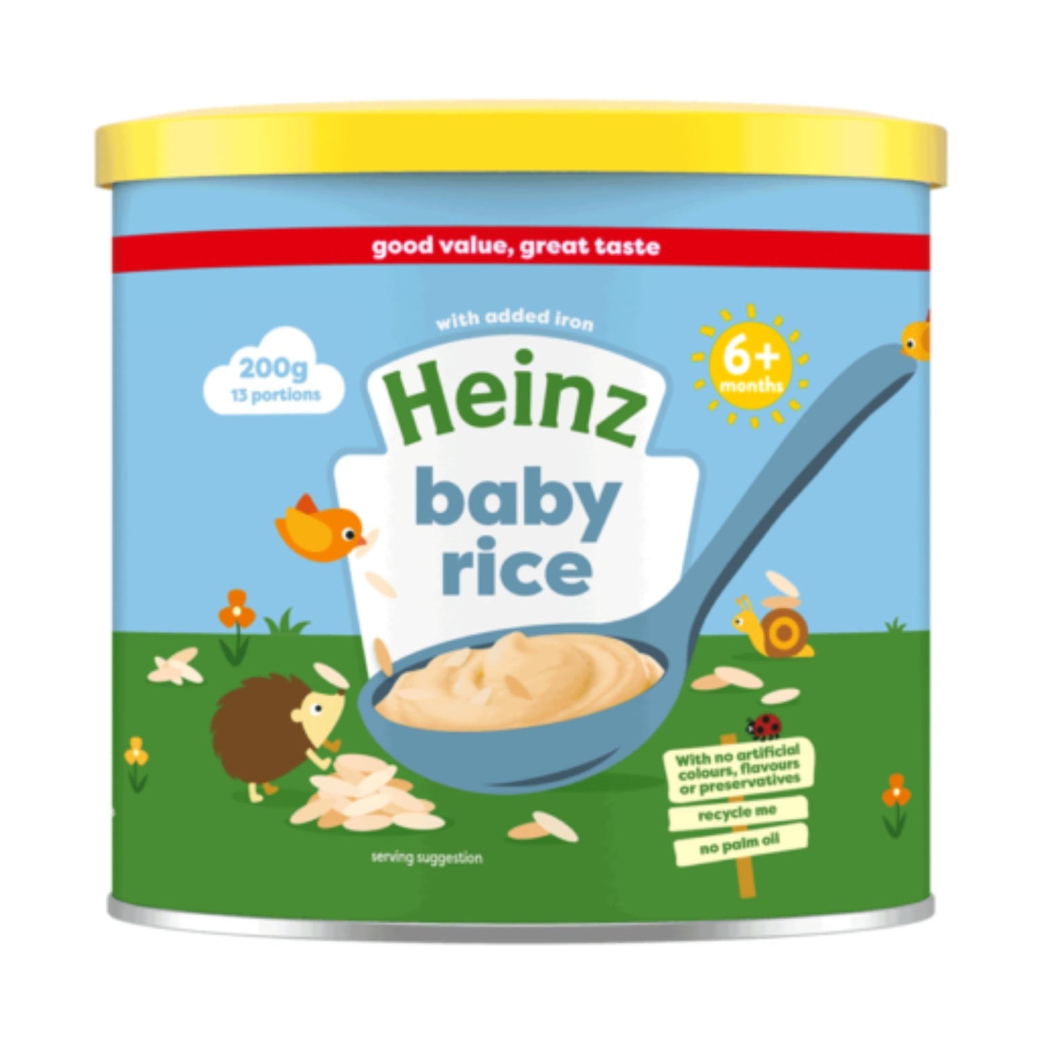Heinz Baby Cereal, Baby Rice (6m+) - 200g