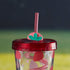 Acrylic Sipper, Cup, Tumbler Frosted with Straw and Lid for Water, Juice, Milk and other Bevrages - 300ml (PH-006-C)
