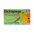 Bickiepegs 9 Teething Biscuits For Babies (6m+) - 38g (Assorted Color Packaging)
