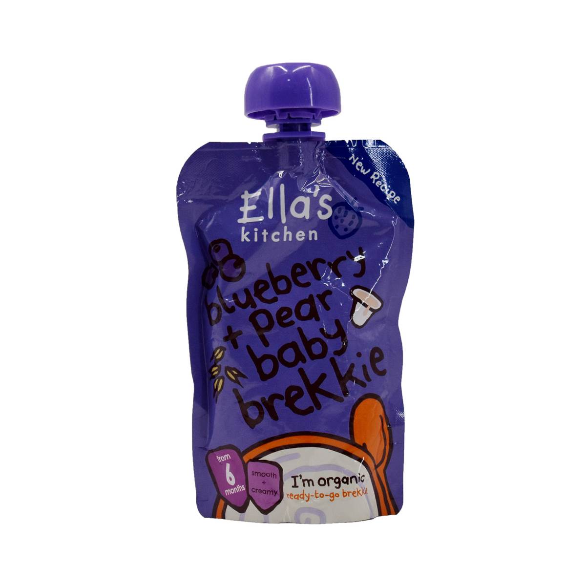Ellas Kitchen Blueberry + Pear Baby Brekkie - 100g