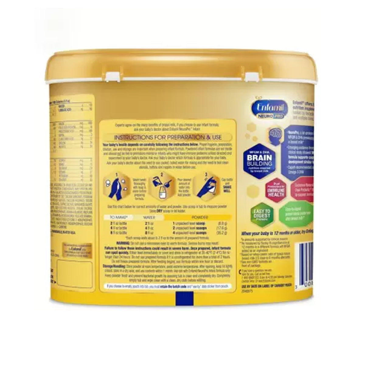Enfamil Neuro Pro Care Infant Formula Milk based Powder (0-12m) - 587g