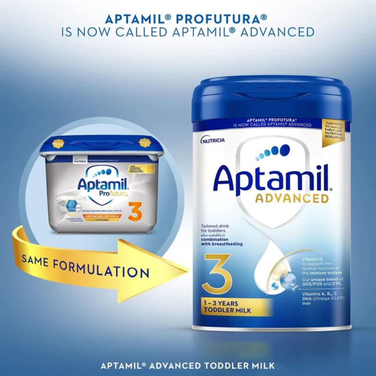 Aptamil Advanced 3 Toddler Milk - 800g