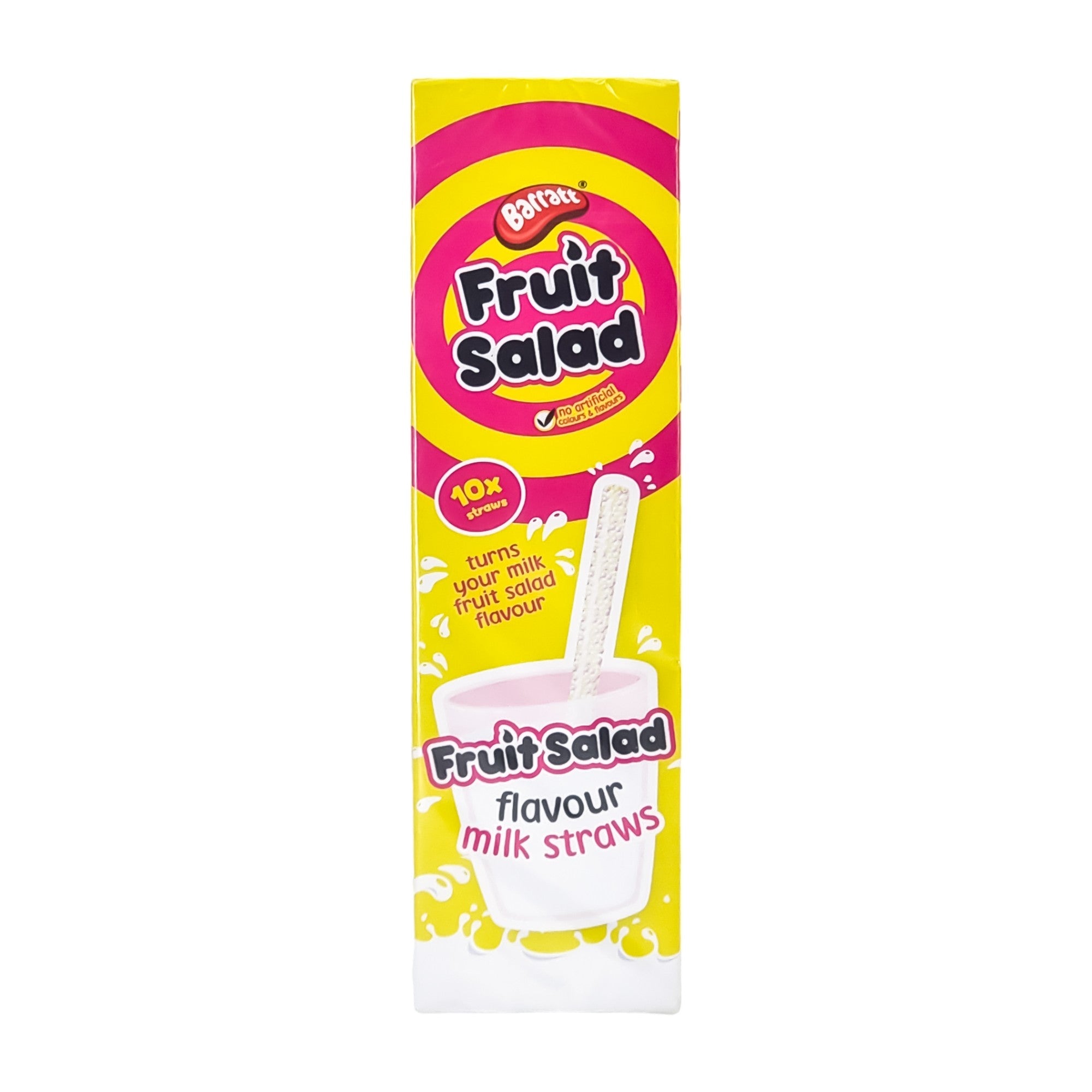 Barratt Fruit Salad Flavour Milk Straws