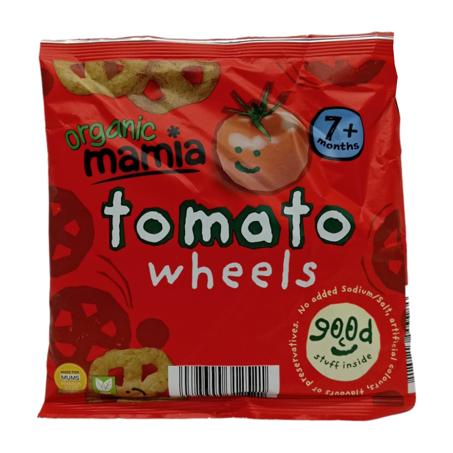 Organic Mamia Tomato Wheels (7m+)