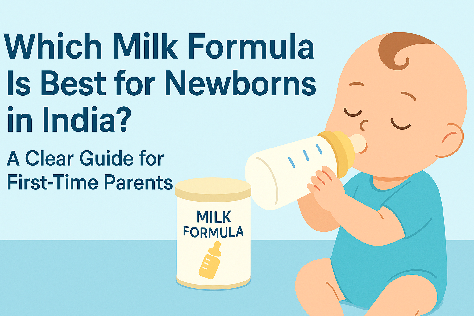 Which Milk Formula Is Best for Newborns in India? A Clear Guide for First-Time Parents
