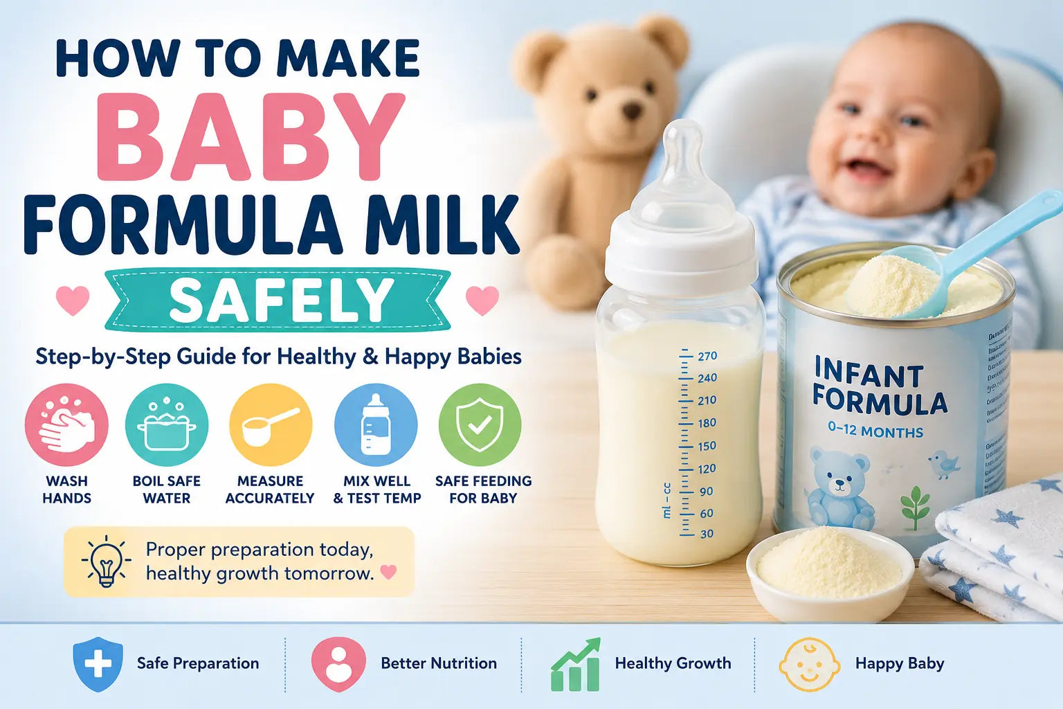 How to Safely Prepare Baby Formula With Water: Complete Guide for Parents