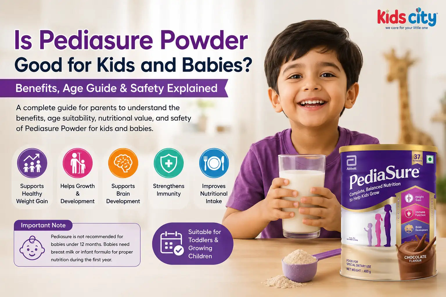 Is Pediasure Powder Good for Kids and Babies? Benefits, Age Guide &amp; Safety Explained