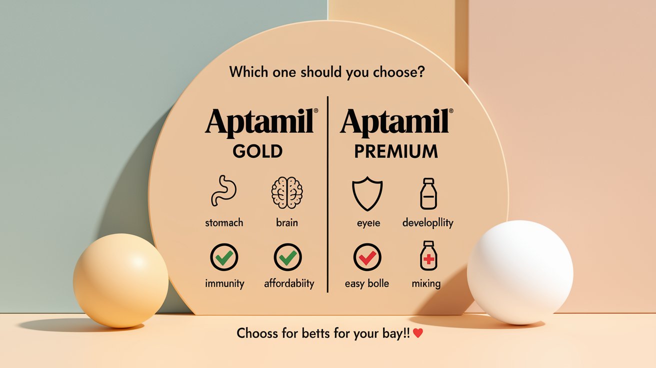 Aptamil Gold vs Premium – Which One is Best for Your Baby?