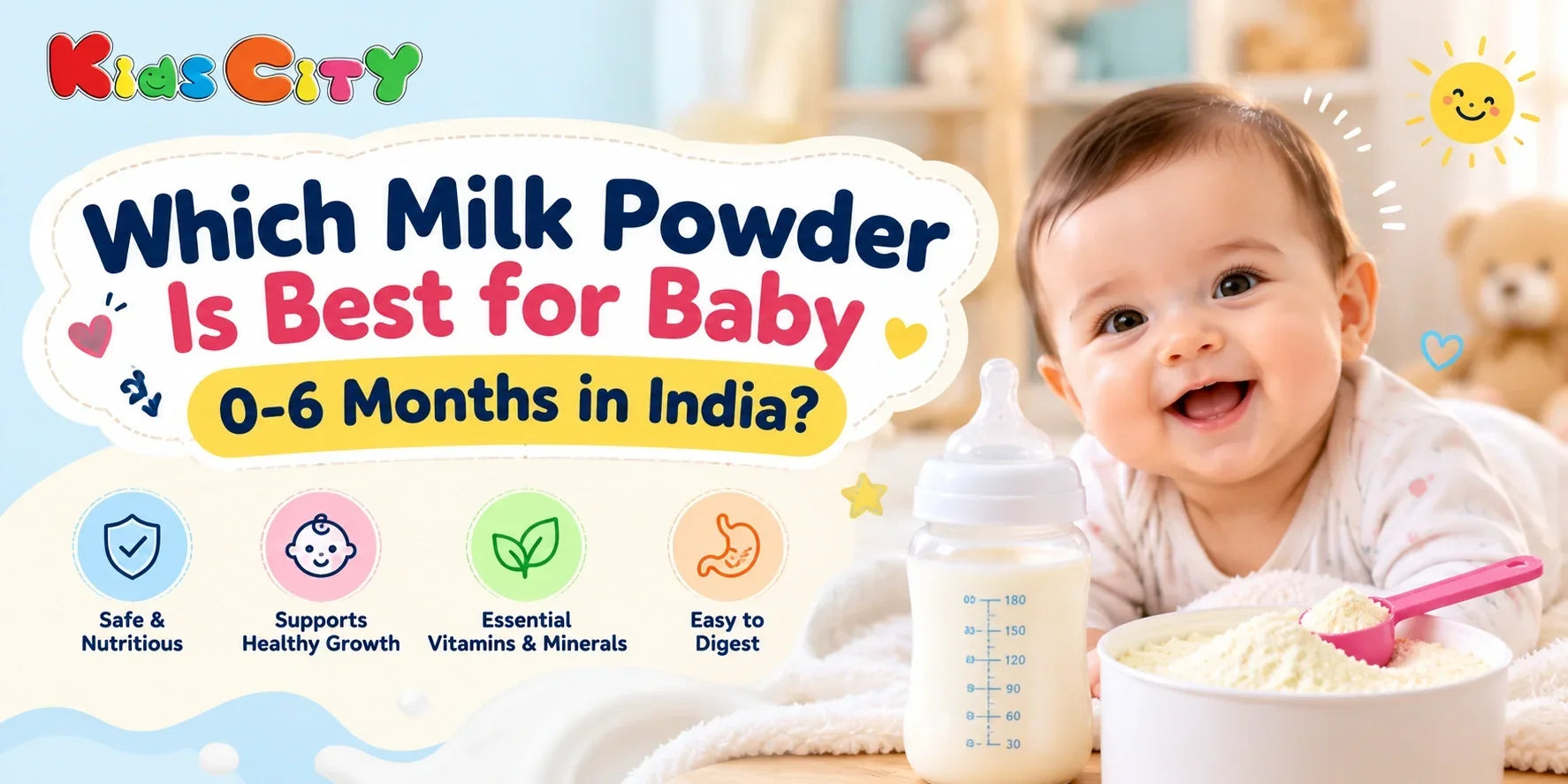 Which Milk Powder Is Best for Baby 0–6 Months in India?