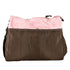 Baby Mother - Mother Bag with Diaper Changing Mat - Pink/Brown