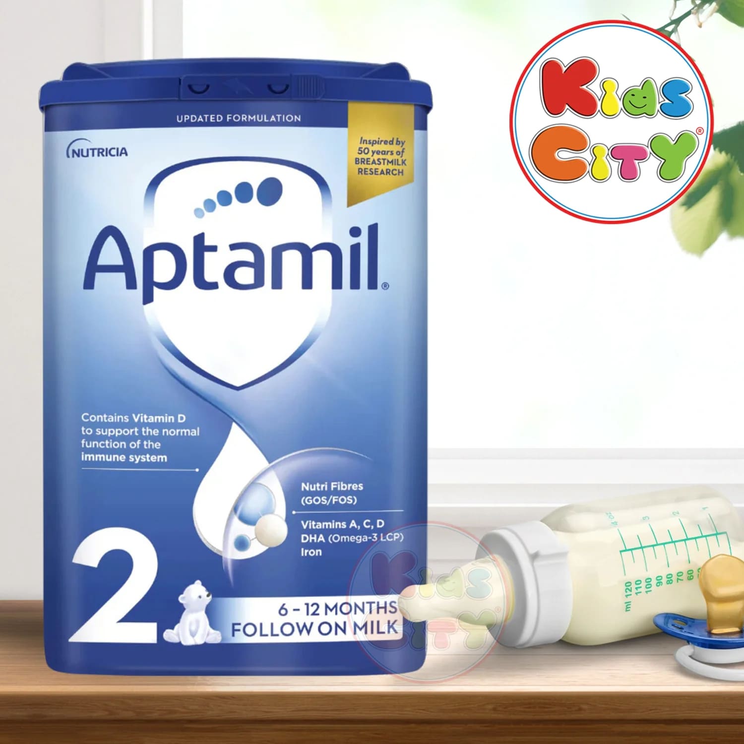 Aptamil 2 Follow On Milk (6-12m) 800g (Pack of 1)