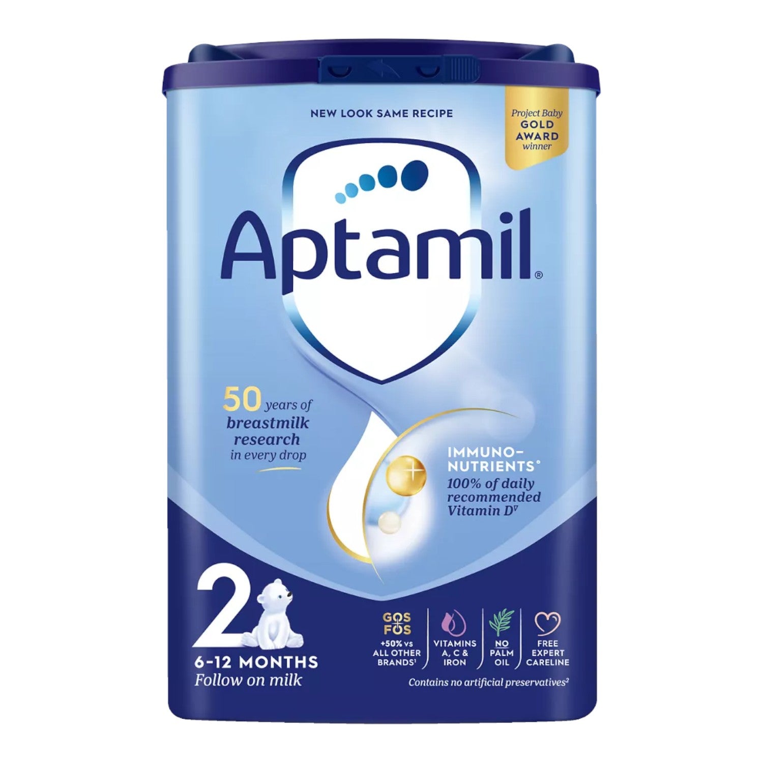 Aptamil 2 Follow On Milk (6-12m) 800g (Pack of 1)