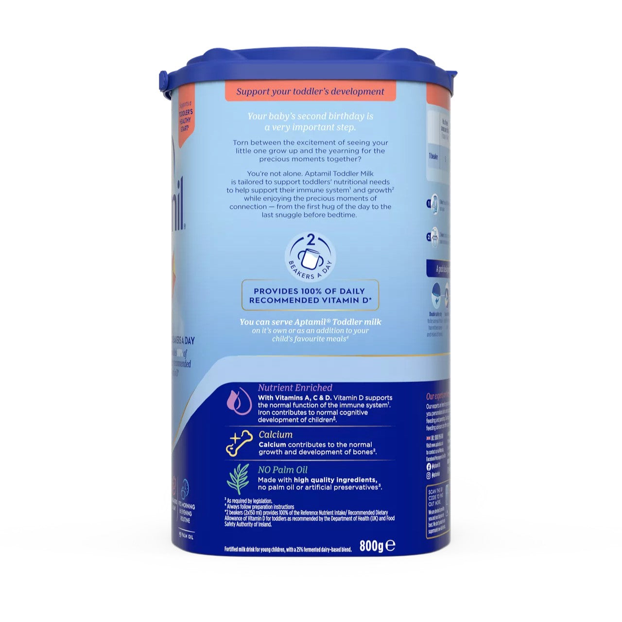Aptamil 4 Growing Up Milk (24m+) 800g (Pack of 1)