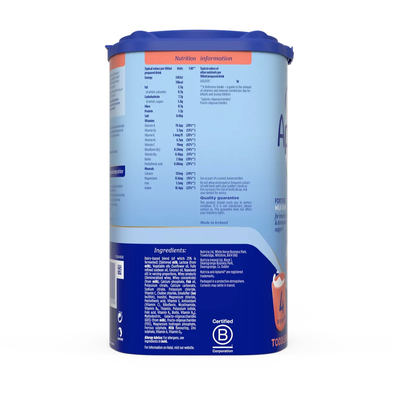 Aptamil 4 Growing Up Milk (24m+) 800g (Pack of 1)