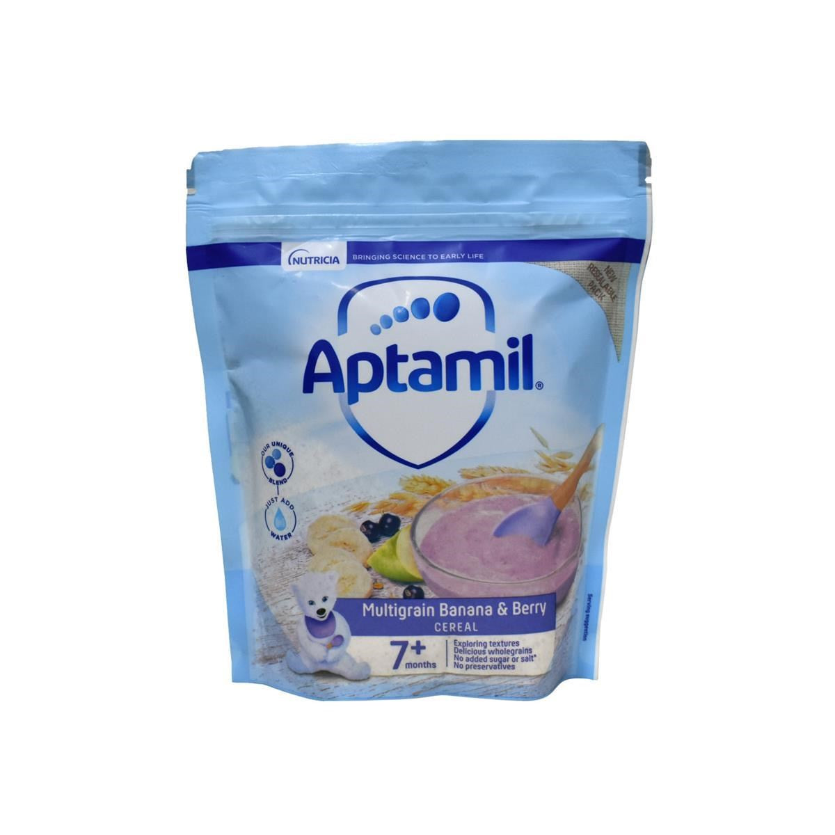 Aptamil Multigrain Banana & Berry Cereal (7m+) - 200g