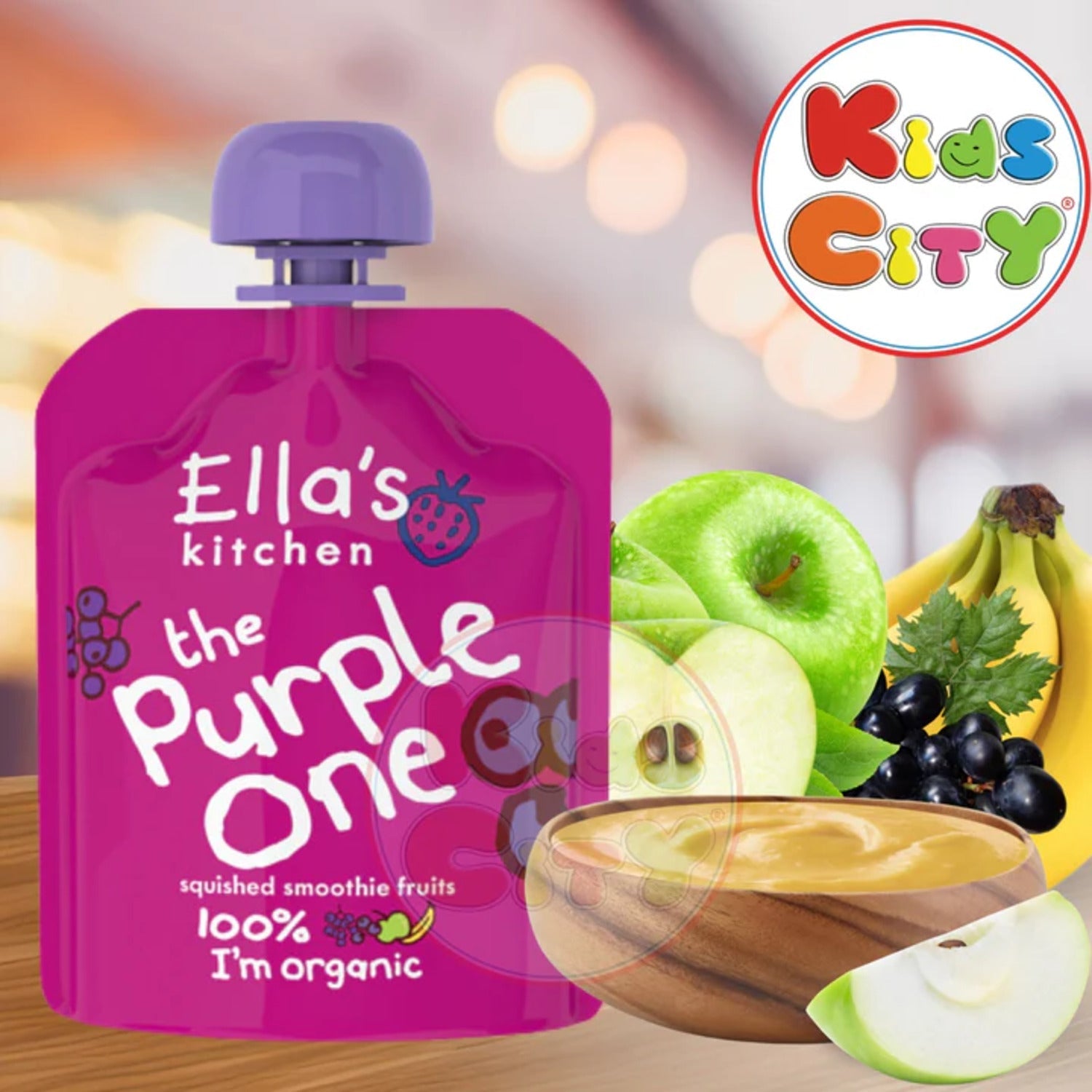 Ellas Kitchen Baby Food Pouch, The Purple One, 90g (Pack of 1)