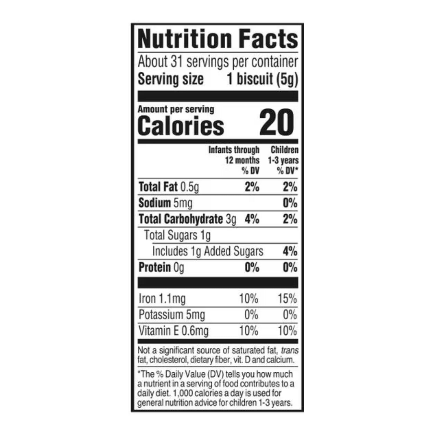 Gerber Arrowroot Biscuits for Crawler (5.5oz)