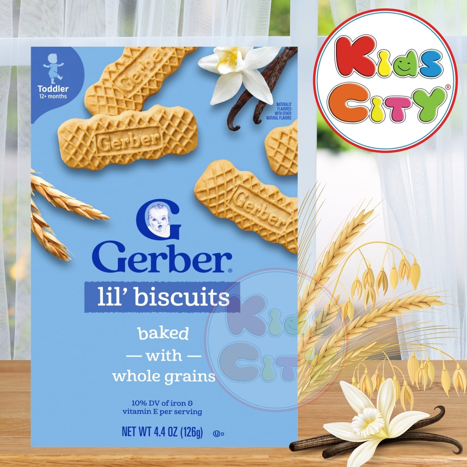 Gerber Lil Biscuits for Toddler (4.44oz)