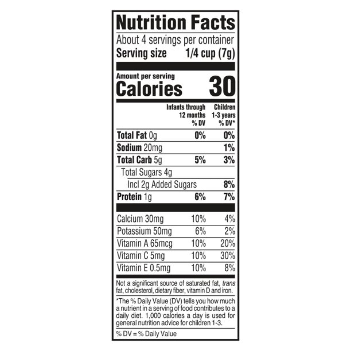 Gerber Yogurt Melts Banana Vanilla