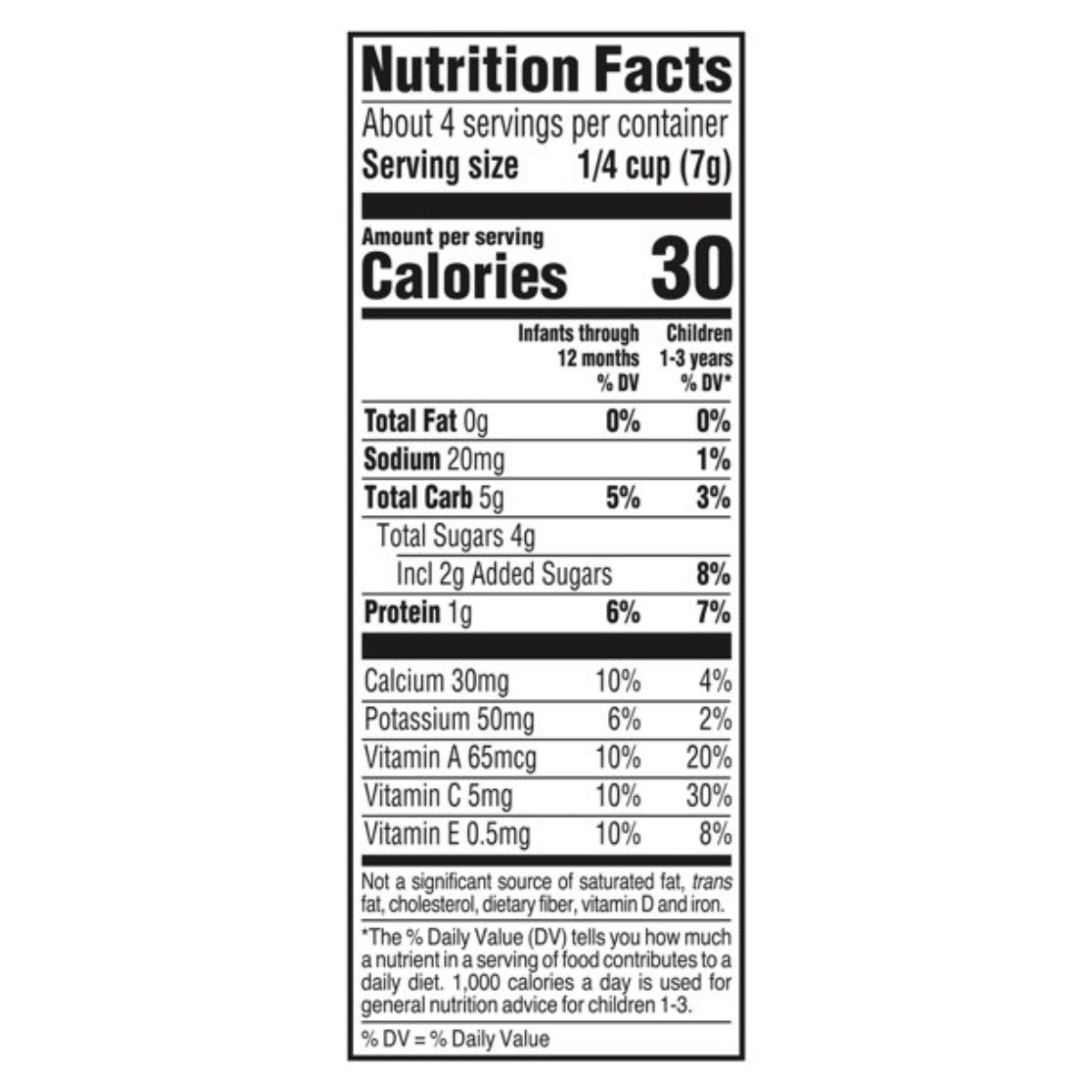 Gerber Yogurt Melts Peach