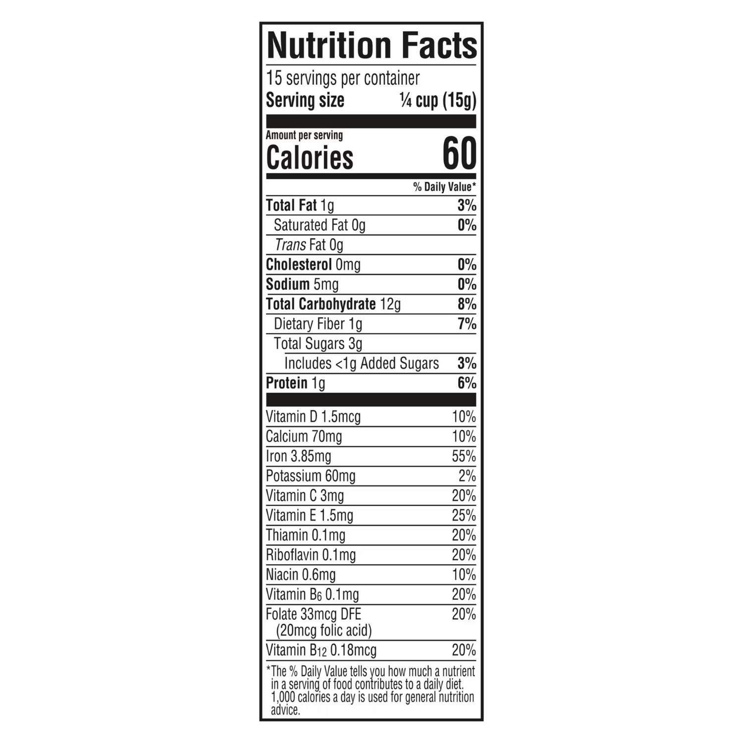 Gerber Cereal for Baby, Grain & Grow, Hearty Bits Multigrain Banana Apple Strawberry for Toddler (8oz)