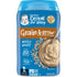 Gerber Cereal for Baby, Grow & Grain, Whole Wheat Cereal for Sitter