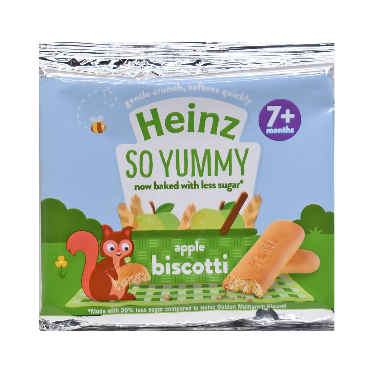 Heinz Biscotti Snack, Apple - 60g