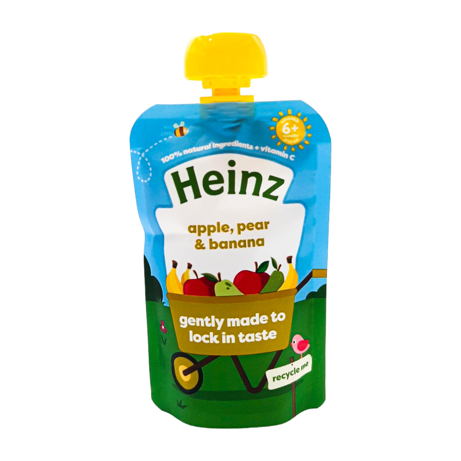Heinz By Nature Apple, Pear & Banana Puree - 100g