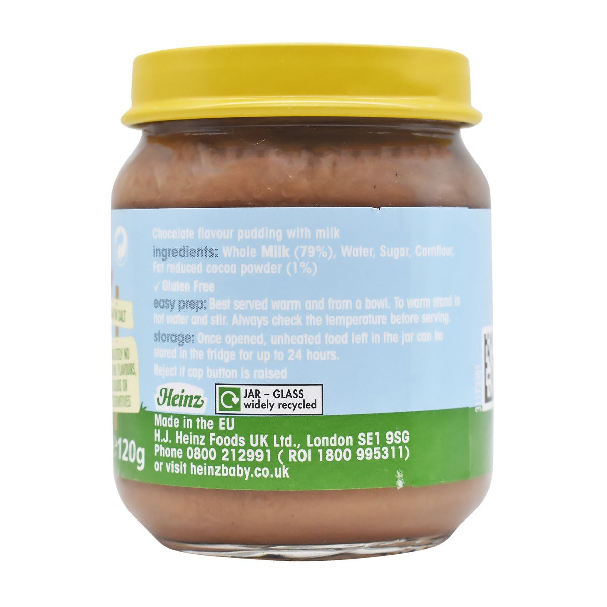 Heinz By Nature Baby Food Pouch Bottle, Chocolate Pudding - 120g