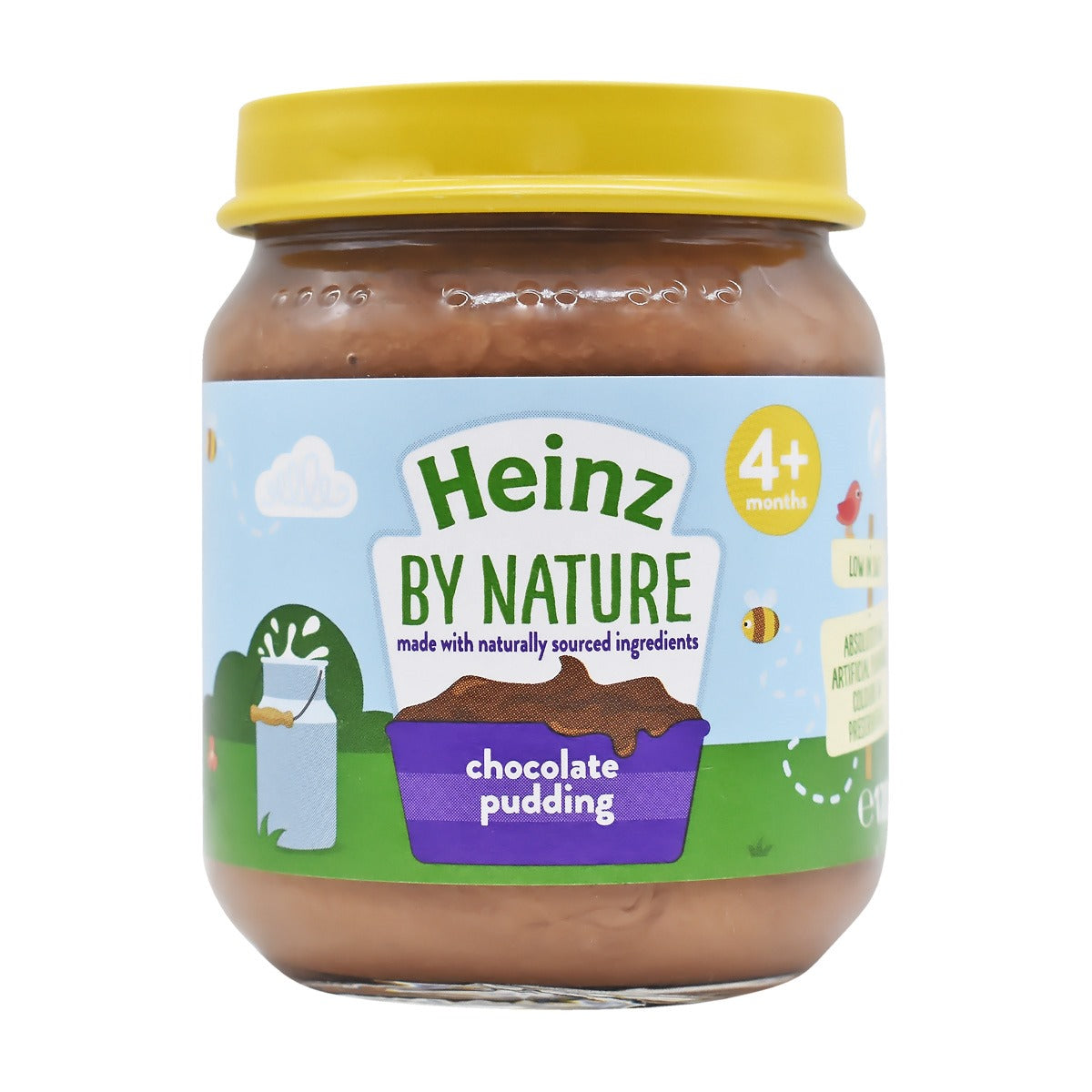 Heinz By Nature Baby Puree Bottle, Chocolate Pudding - 120g