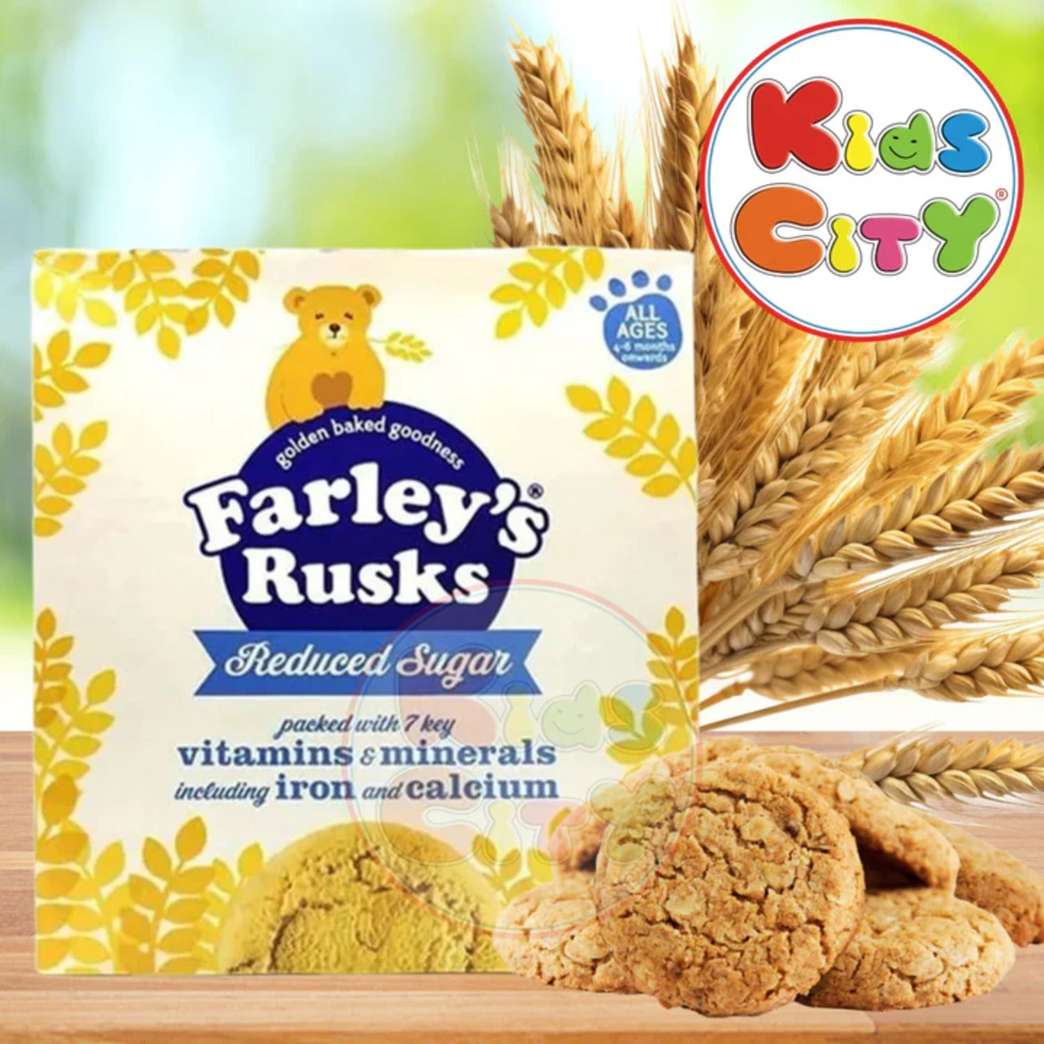 Heinz Farleys Rusks 300g, Reducer Sugar