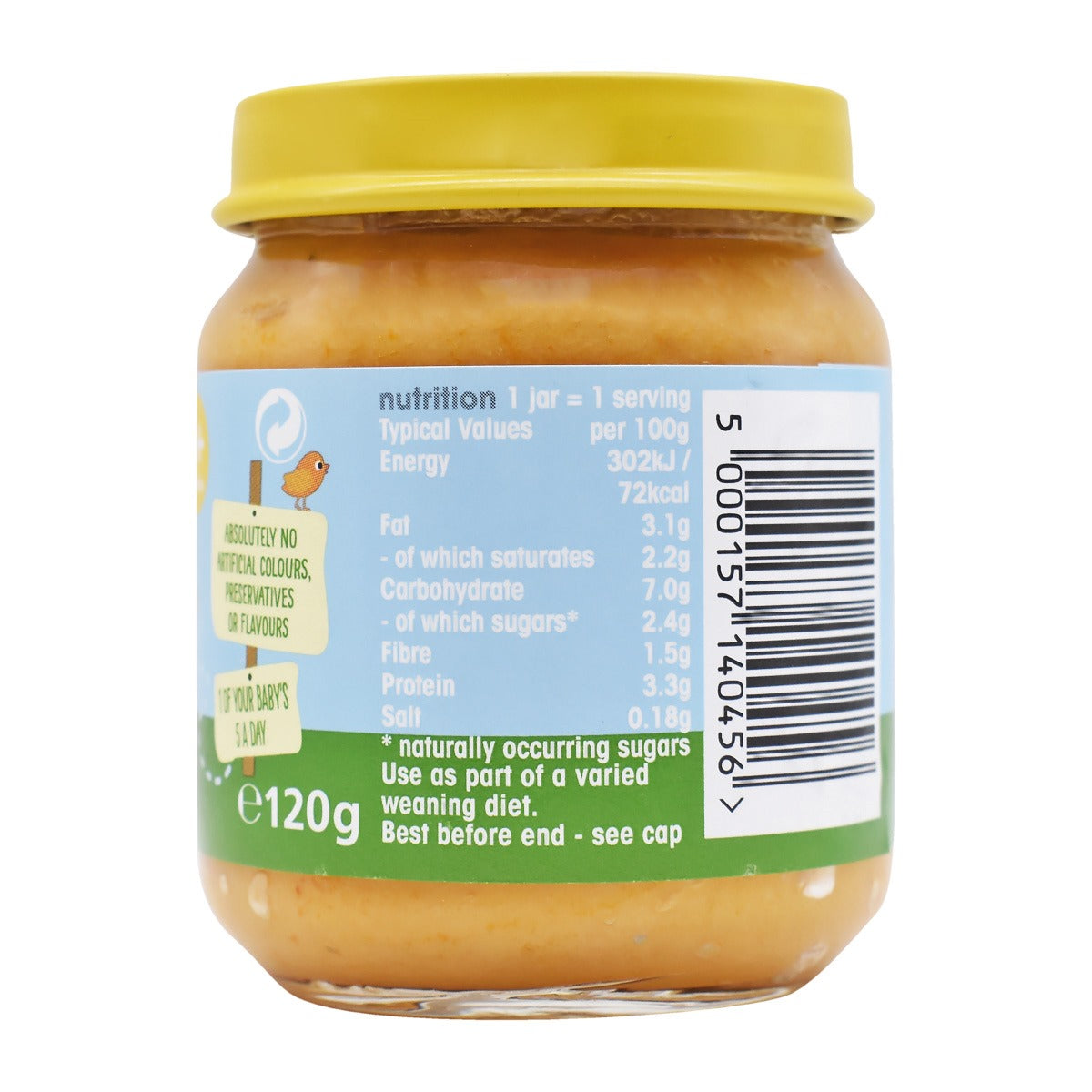 Heinz By Nature Baby Food Pouch Bottle, Cheesy Tomato Pasta - 120g