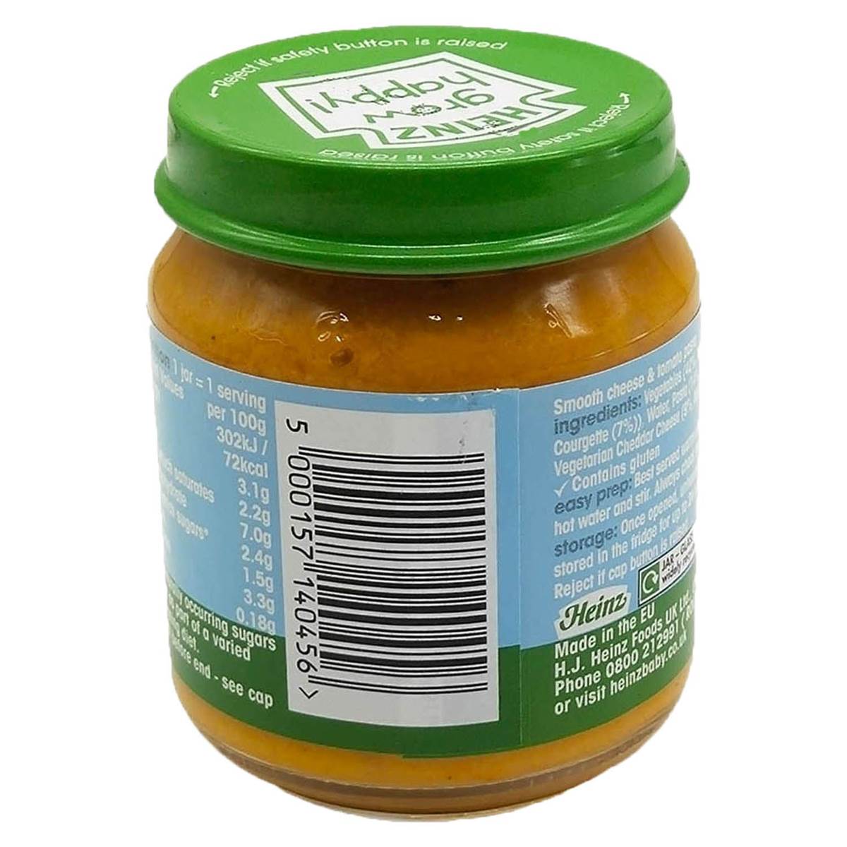Heinz By Nature Baby Food Pouch Bottle, Cheesy Tomato Pasta - 120g