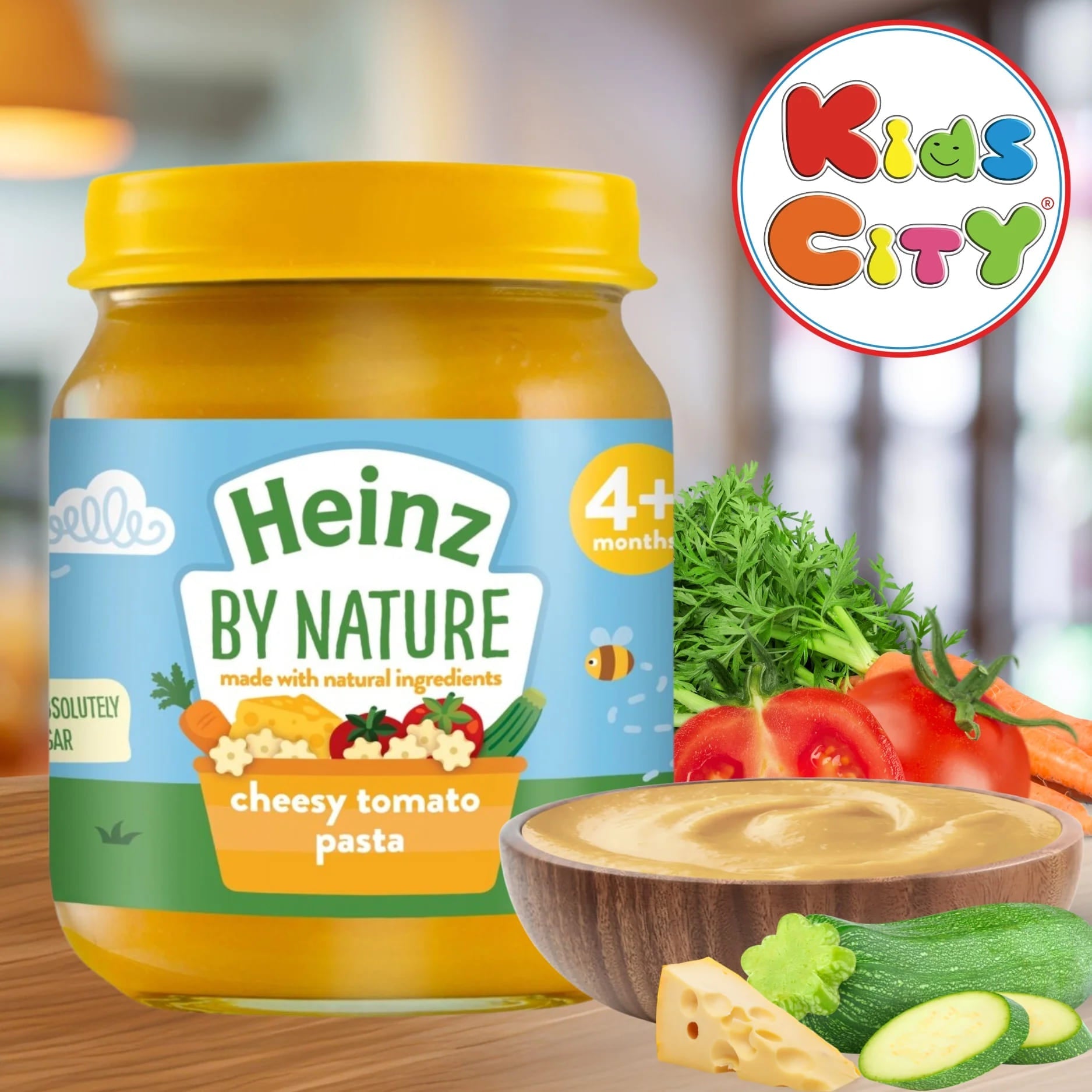 Heinz Baby Food Bottle, Cheesy Tomato Pasta, 120g