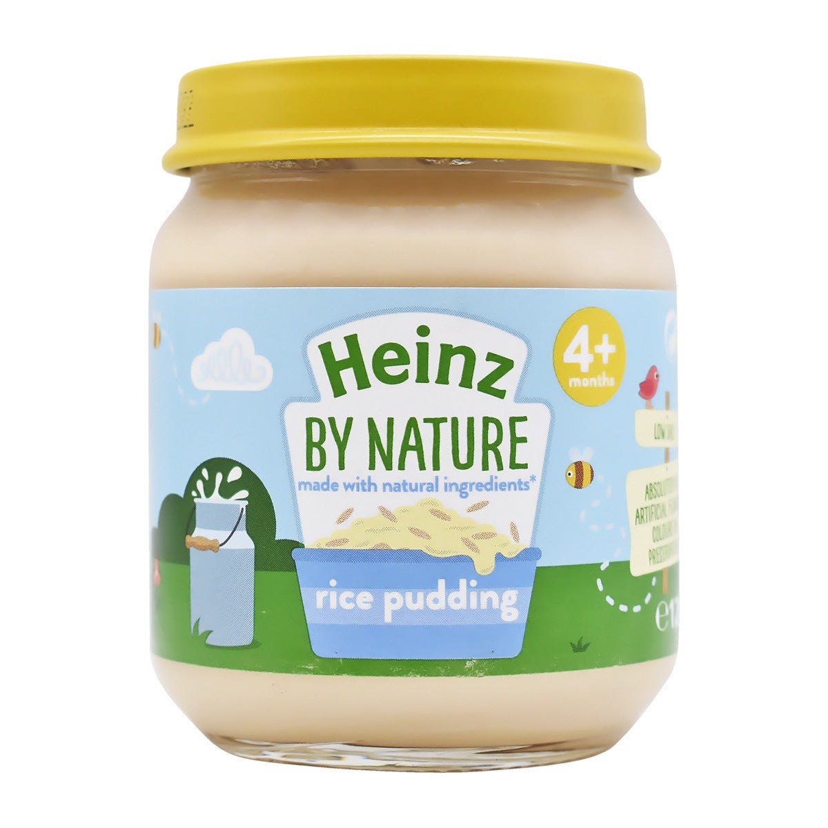 Heinz By Nature Baby Puree Bottle, Rice Pudding - 120g