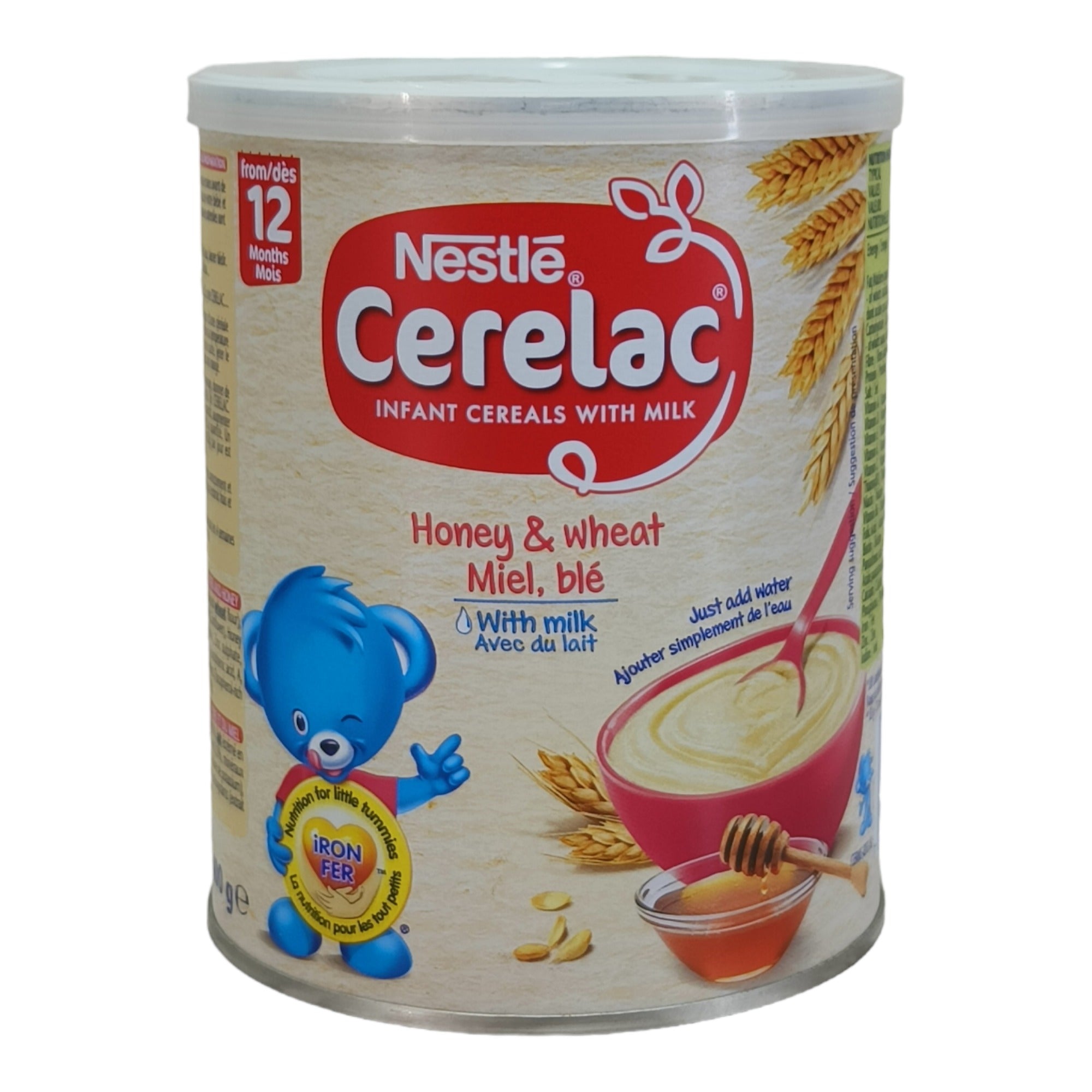 Nestle Cerelac Honey & Wheat With Milk (12m+) - 400g (Imported)