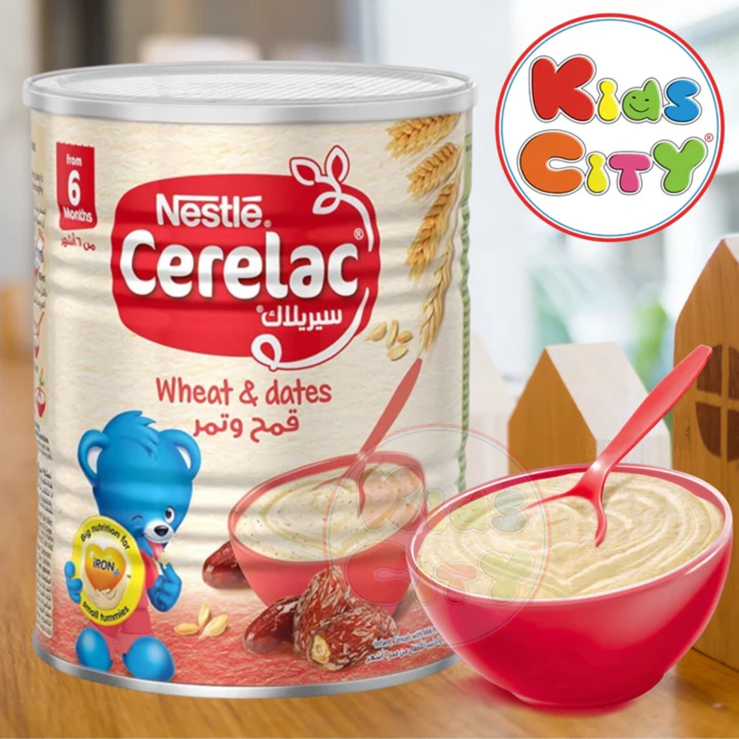 Nestle Cerelac Wheat & Dates (6m+) - 400g (Imported)