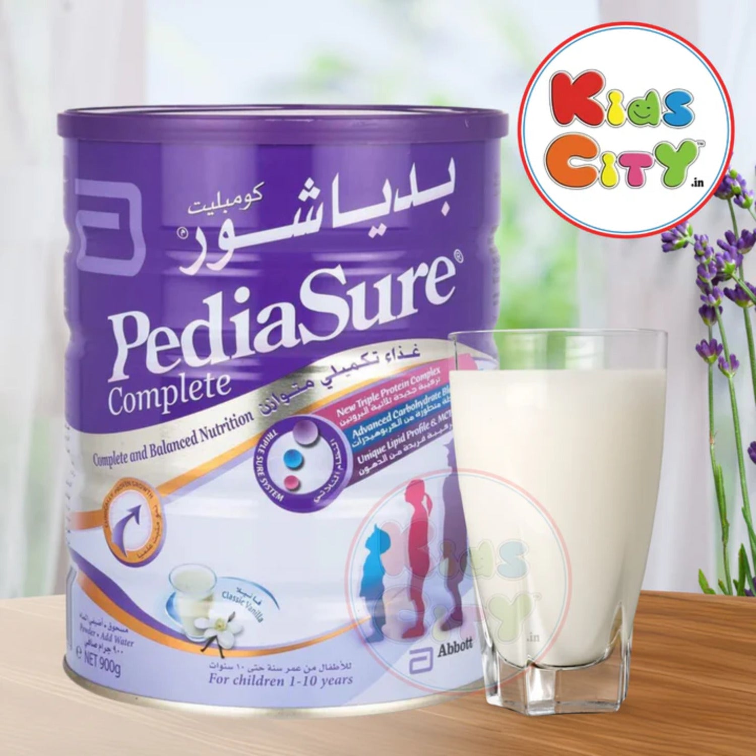Pediasure Complete 900g, Vanilla (1-10y) (Pack of 1)