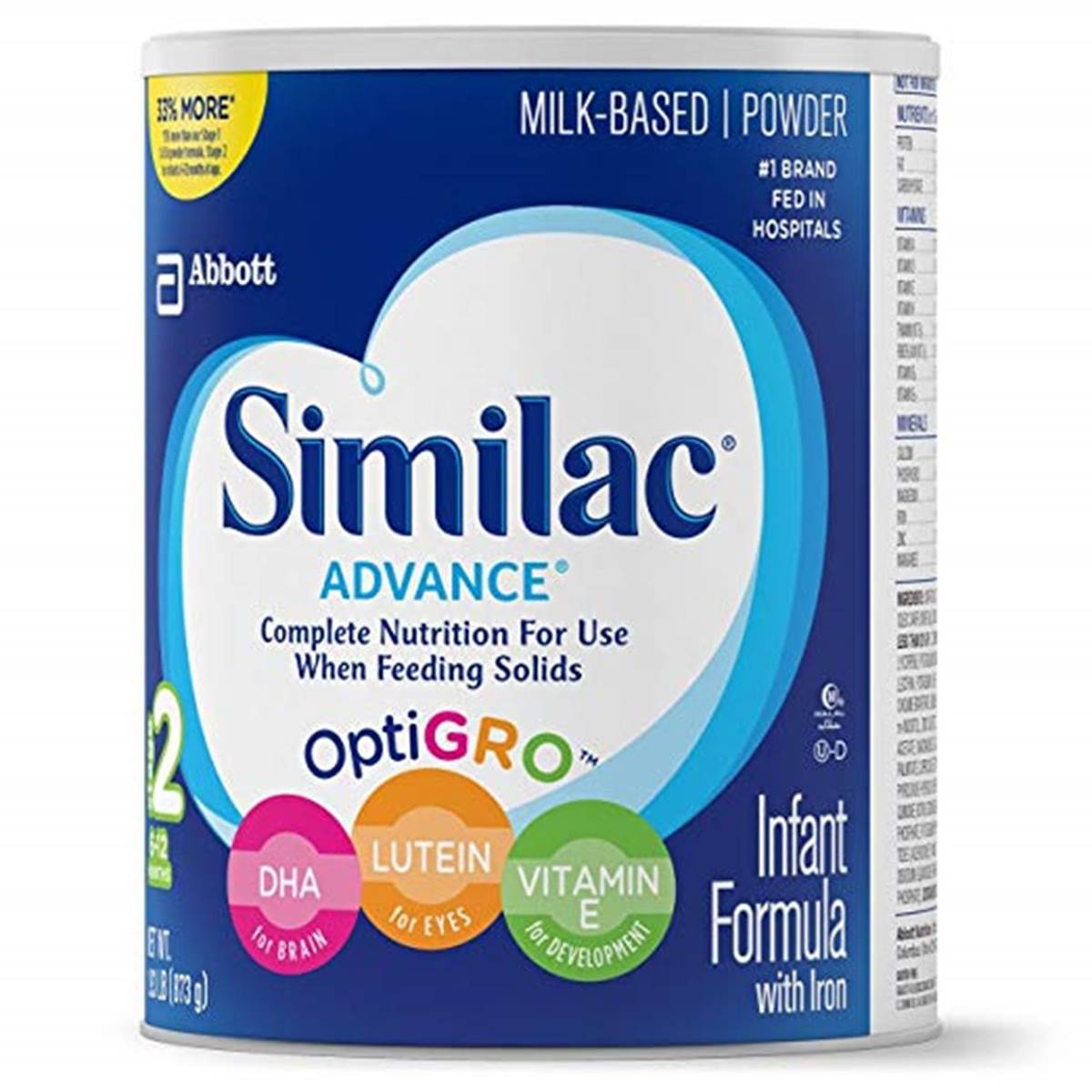 Similac Advance Infant Formula Stage 2 (6-12m) - 873G (USA)