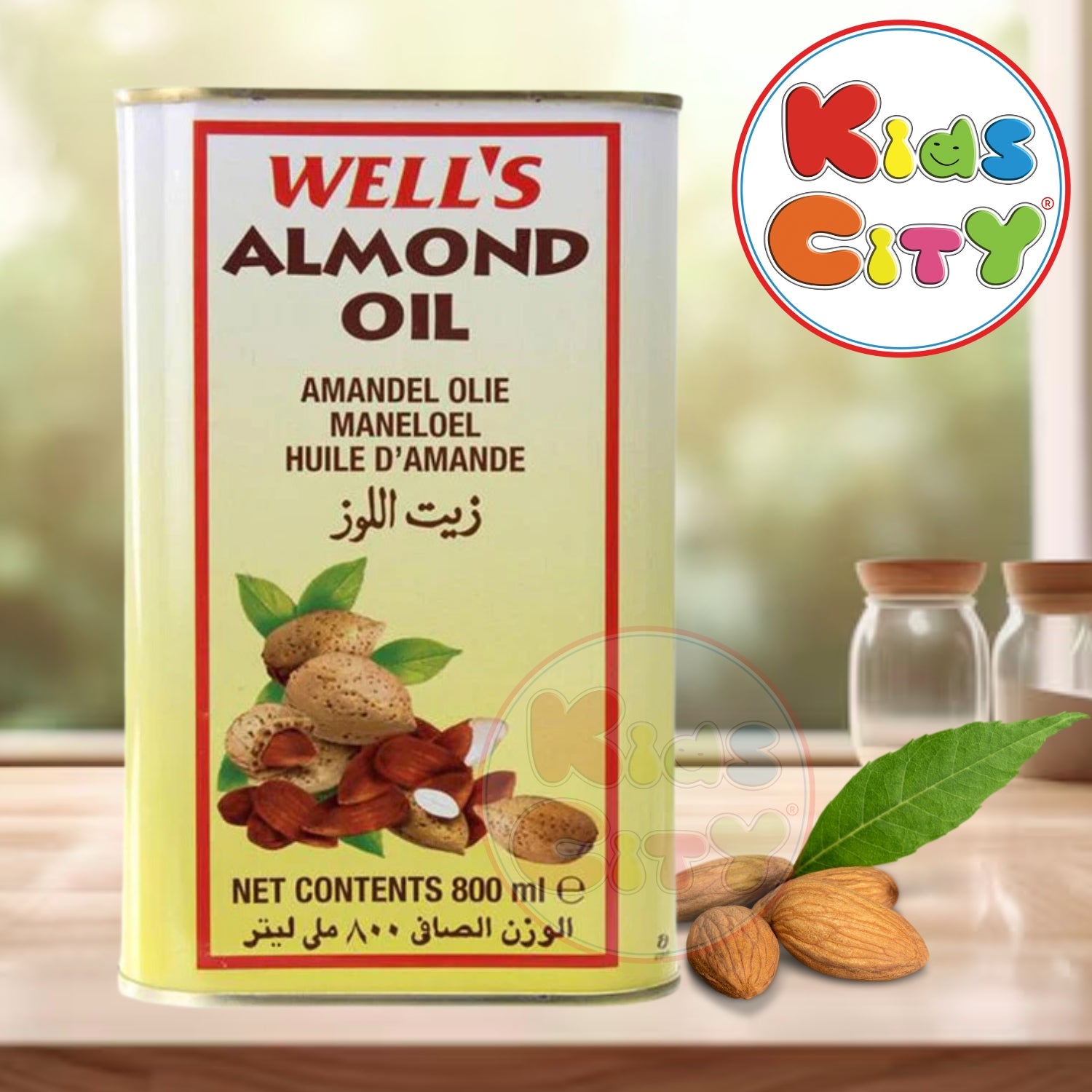 Wells Almond Oil - 800ml