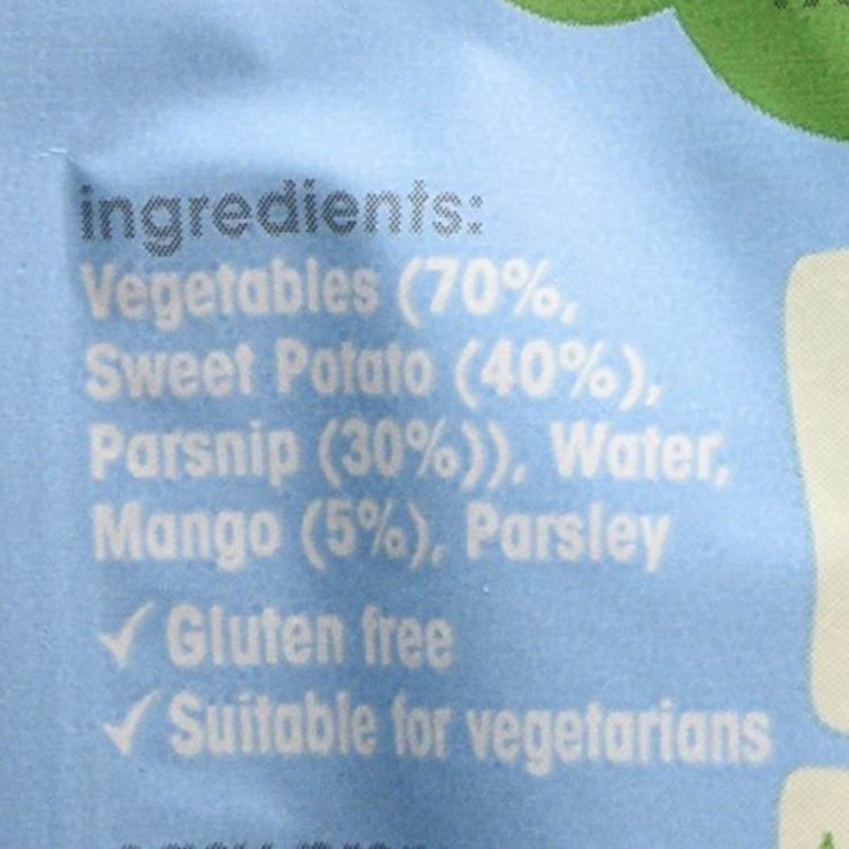 Heinz Baby Puree, Sweet Potato, Parsnip & Mango - 100g