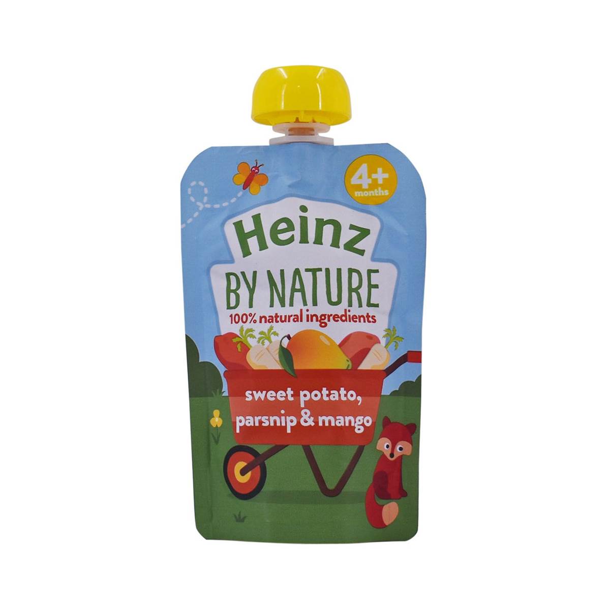 Heinz Baby Food Pouch, Sweet Potato, Parsnip, Mango, 100g