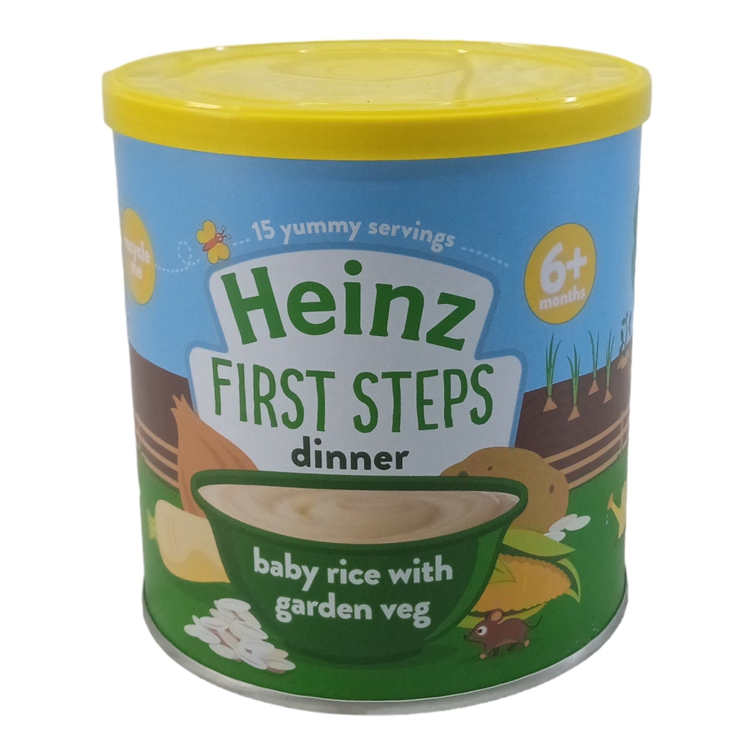 Heinz Baby Cereal, Baby Rice with Garden Veg 6m- 200g